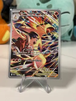 Ethan's Typhlosion 190 Illustration Rare 182 Destined Rivals - Image 1