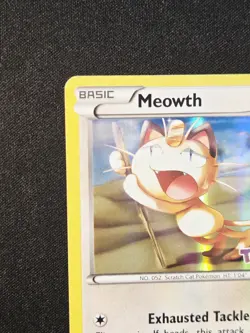 Meowth 53/83 Rare 2016 Toys R Us Promo Stamped Pokemon LP - Image 4