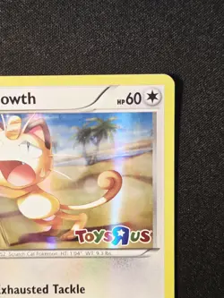 Meowth 53/83 Rare 2016 Toys R Us Promo Stamped Pokemon LP - Image 5