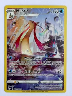 Pokemon Milotic Illustration Rare Trainer Gallery Silver Tempest TG02/TG30 - Image 1