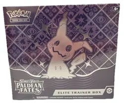 Pokemon Scarlet & Violet Paldean Fates Elite Trainer Box - Brand New Sealed 820650856181 - Image 1