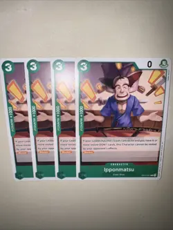 OP12-021 Ipponmatsu X4 Playset One Piece Card Game TCG CCG English - Image 5