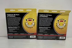 Pokemon Day 2026 Collection Box 30th Anniversary 3 Packs LOT OF 2 New/Sealed - Image 2