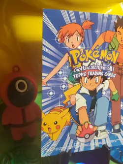 Pokemon TCG 2000 Topps Movie Animation Edition Checklist Vintage Card NM/M ;p - Image 2