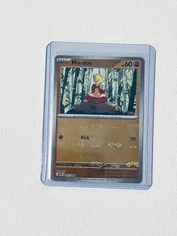 Mienfoo Master Ball #52 Holo Pokemon Sv11W: White Flare Card - Image 1