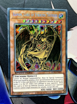 Sacred Beasts 9-Card Set (Uria Hamon Raviel) x3 SGX3 Secret Rare YuGiOh Playset - Image 4