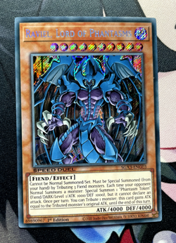 Sacred Beasts 9-Card Set (Uria Hamon Raviel) x3 SGX3 Secret Rare YuGiOh Playset - Image 5