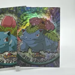 Topps TV Animation Pokemon Cards Featuring Venusaur Evolution - Image 4