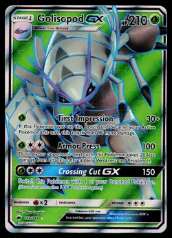 Pokemon Card - Golisopod GX Burning Shadows 129/147 Rare Ultra 2017 - Image 1