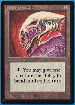 Helm of Chatzuk Beta NM Artifact Rare MAGIC GATHERING CARD (ID# 501409) ABUGames - Image 1