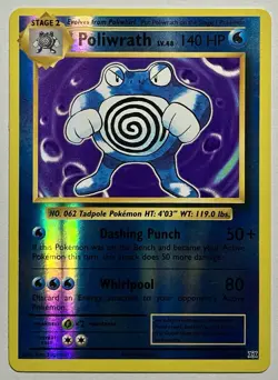Poliwrath 25/108 (MP) Reverse Holo XY Series: Evolutions 2016 Pokemon Card TCG - Image 1