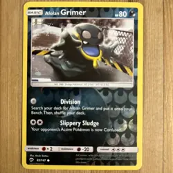 Alolan Grimer Reverse Holo - 83/147 - Pokemon Card S&M Burning Shadows - Image 1