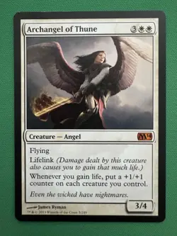 MTG Archangel of Thune - Magic 2014 #005 - Image 1