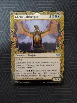 mtg kheru goldkeeper showcase tarkir: dragonstorm - Image 1