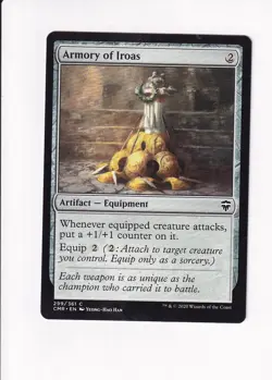 2020 MAGIC THE GATHERING MTG COMMANDER LEGENDS ARMORY OF IROAS (#2) (X) - Image 1