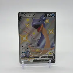 Lapras V SV110/SV122 Shining Fates NM Full Art Ultra Rare Pokemon Card - Image 1