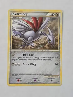 Skarmory Rare Undaunted 21/90 Pokemon NM - Image 1