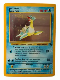 Lapras - 10/62 Fossil 1999 - Holo - Pokemon TCG - Image 1