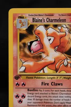 Blaine's Charmeleon 1st Edition 31/132 NM Gym Challenge Uncommon Pokemon TCG - Image 2