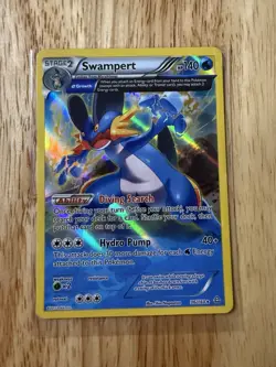 Swampert (Alpha) 36/160 XY - Primal Clash Reverse Holo Rare Pokemon TCG - Image 1