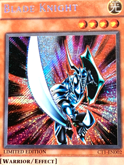 yugioh Blade Knight CT1-EN002 Secret Rare Limited Edition played - Image 4