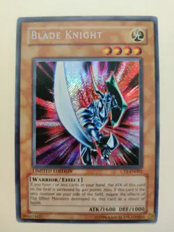 Blade Knight CT1-EN002 Secret Rare Limited Edition LP - Image 1