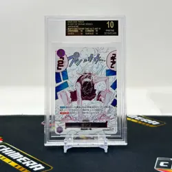 BGS 10 BLACK LABEL Gear 2 #OP11-080 A Fist Of Divine Speed Japanese One Piece - Image 1