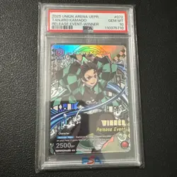 Union Arena Tanjiro Kamado Release Event Winner 2025 #072 PSA 10 - Image 1