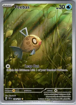 Feebas - 198/191 SV08: Surging Sparks - Pokemon Card - NM - Image 1