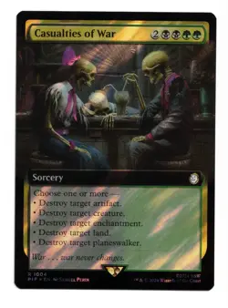 Magic the Gathering MTG Card: Casualties of War Surge Foil #1004 PIP Rare! NM - Image 1