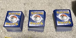 100 Pokemon Cards Bulk Lot – Common & Uncommon - No Duplicates – 3 Available - Image 1