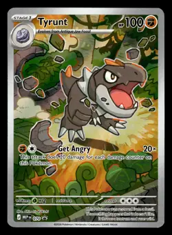 Tyrunt MEP 070 Illustration Rare Black Star Promo Set Pokemon Card - Image 1
