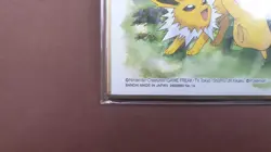 Pokemon Pikachu Eevee Evolutions Shikishi Art Board Card 2019 BANDAI Nintendo - Image 3