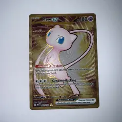 Mew ex GOLD - SV:151 UPC Promo Metal Card 205/165 - Image 2