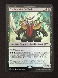1x MTG Balthor the Defiled (Foil) - Secret Lair Drop Series (SLD) #462 - Magic - Image 1