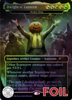 Dwight o' Lantern - Secret Lair The Office - 2170 - NM Foil - Image 1