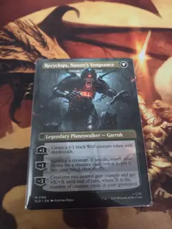 MTG Recyclops, Eco-Friendly (2169) *Non-Foil* Secret Lair: Dwight The Office NM - Image 2