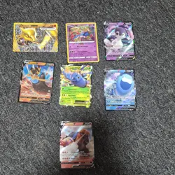Pokemon TCG Holo Lot - Marowak BREAK, Zacian, Indeedee V, Kleavor V - Image 1