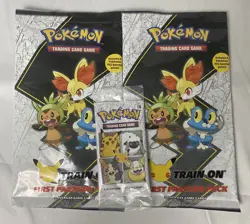 [2x] Pokemon TCG Kalos First Partner Pack - 3 Oversized Cards + 1 Cereal Booster 820650809637 - Image 1