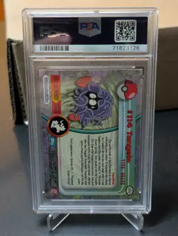 PSA 7 2000 Topps Pokemon TV Animation Series 2 Tangela #114 - Image 2