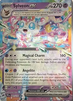 Sylveon ex - 041/131 041/131 Holo SV: Prismatic Evolutions Pokemon Holo NM - Image 1