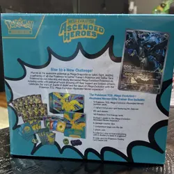 Pokemon Elite Trainer Box Mega Evolution Ascended Heroes Dragonite Zekrom - Image 2