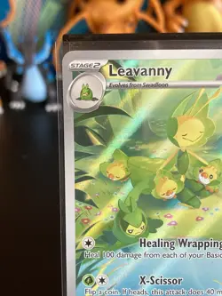 Leavanny 089/086 Illustration Rare Holo White Flare Pokemon TCG English - Image 3