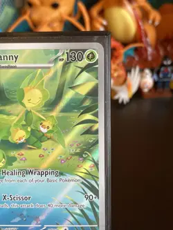 Leavanny 089/086 Illustration Rare Holo White Flare Pokemon TCG English - Image 4