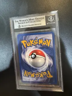 Pokemon Dark Slowbro Holo 12/82 from Team Rocket 1st Edition in a BGS 8.5 - Image 2
