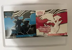 Pokemon Black Bolt and White Flare Elite Trainer Box ETB Set of 2 FACTORY SEALED - Image 1