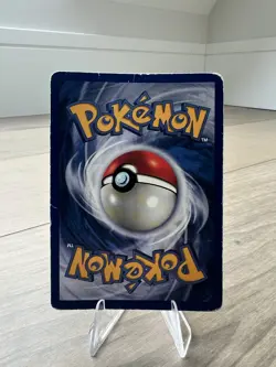 Pokemon TCG 1st Edition Hitmonlee Fossil 7/62 Holo Rare (Minor Holo Bleed) Read - Image 2