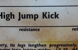 Pokemon TCG 1st Edition Hitmonlee Fossil 7/62 Holo Rare (Minor Holo Bleed) Read - Image 5