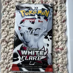Pokemon TCG White Flare Scarlet & Violet Booster Pack - Image 1