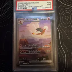 Pokemon 2023 Charizard ex 199 Full Art SIR Scarlet & Violet 151 GEM MINT PSA 9 - Image 2
